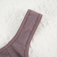 thumbnail image 5 of POIUYTR Mature Women's Cotton Camisole - Front Button Wireless Bra Soft Cotton Linning for All-Day Comfort, 5 of 9