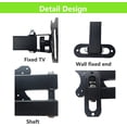 thumbnail image 3 of FrostHike Wall Mount TV Monitor Bracket with Tilts and Extends for Most 14-27 Inch LED LCD OLED Screens.75 100 VESA Compatible.Max 40lb Capacity (14inch-27inch), 3 of 4