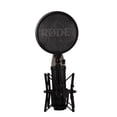 thumbnail image 2 of RØDE NT1 5th Generation Large-diaphragm Studio Condenser Microphone with XLR and USB Outputs, Shock Mount and Pop Filter for Music Production, Vocal Recording and Podcasting (Black), 2 of 4