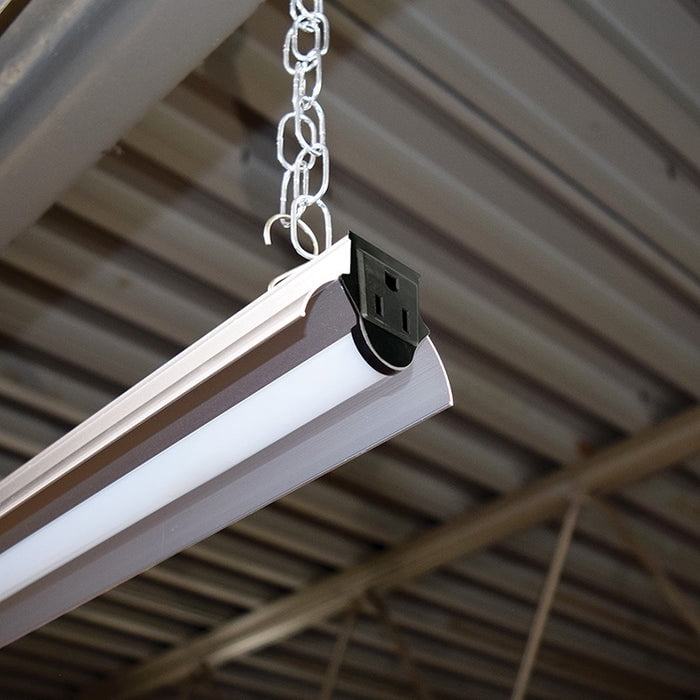 GT-Lite LED Shop Light, 4ft, 55W, 5000 Lumens, 5000K Daylight, Linkable, Pull Chain, for Garage, Basement, Workshop, 6PKS