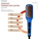 thumbnail image 5 of Cepillo alisador de pelo iónico de cerámica MEGAWISE Pro para salón de belleza en casa. Cepillo alisador con tecnología de calentamiento de 20 segundos, apagado automático, antiescaldaduras, voltaje d, 5 of 5
