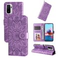 thumbnail image 1 of Funda tipo cartera GANGXUN para Xiaomi Redmi Note 10s 4G , diseño girasol, cuero PU, soporte, cierre magnético, tarjetero, 1 of 5