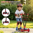 thumbnail image 4 of Trottinette à 3 Roues pour 3 à 12 Ans, Trottinette Pliable pour Enfants avec Hauteur Réglable à 6 Niveaux, Frein Arrière et 3 Roues Lumineuses pour Tout-Petits et Enfants, 4 of 10