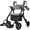 Grey, variant on StrollAid Rollator Walker for Seniors, 2 in 1 Rolling Walker Transport Wheelchair Combo, Lightweight Foldable, Adjustable Seat & Handle, 10" Big Wheels with Safety Brakes, Black, 300 Lb