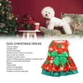 thumbnail image 4 of Cute Christmas Tree Pattern Dog Dress, Puppy Summer Dress, Fashionable, Ideal For Christmas Party Daily, 4 of 8