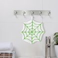 thumbnail image 5 of Puntoco Toalla de mano con forma de araña de Halloween, tipo colgante, absorbente, suave, de coral, para baño, para niños, 5 of 5
