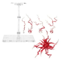 FRCOLOR Lightsaber Riser Figure Stand 10.00X9.50X7.50CM Red