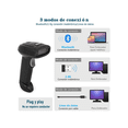 thumbnail image 4 of Lector Codigo de Barras Inalámbrico 1d/2d Lector Qr Bluetooth Lab.G Negro, 4 of 5