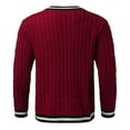thumbnail image 4 of Men's Fashion Cardigan Sweater Stylish Comfortable Lightweight Knit Casual Button Up Soft Warm Versatile Layering, 4 of 8