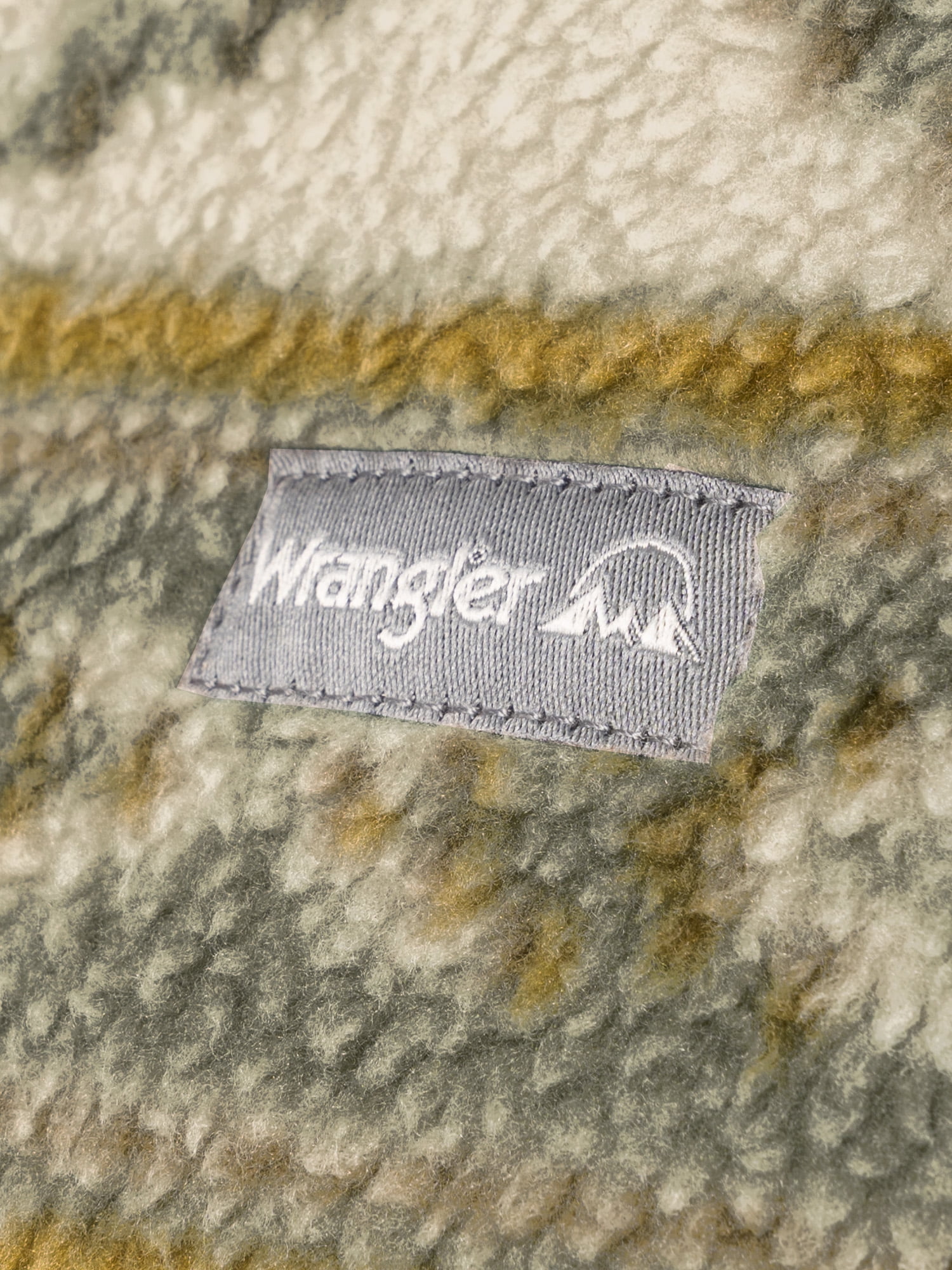 Wrangler Outdoor Men's & Big Men's Summit Fleece Mock-neck Artic Pullover Sweater, Size S-2XL