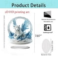 thumbnail image 3 of sdhkgrrt Figurine decor, Acrylic Figurine, Blessing Decor for Living Room and Study, Peaceful Ambiance Home Decor, Decorative Piece for Desks and Shelves, 3 of 5
