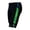 Black/Green, variant on Adoretex Men's Sunfire Spice Jammer Swimsuit(MJ006) - Black/Green - 30