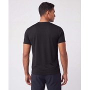 Real Essentials 4 Pack: Men's Dry-Fit Short Sleeve Pocket Crew Performance Athletic T-Shirt (Available in Big & Tall)
