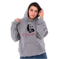 thumbnail image 4 of Funny Food Noodle Pun Pho Sho Panda Hoodie Sweatshirt Women Men Brisco Brands S, 4 of 6