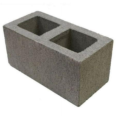 Mutual Materials 8" x 8" x 16" Concrete Building Block