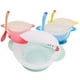 thumbnail image 4 of Platos de succión TEVEQ para bebés y niños pequeños. Utensilios para niños pequeños, tazón de silicona con cuchara para bebés, apto para lavavajillas y microondas., 4 of 4