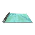 thumbnail image 2 of Ahgly Company Indoor Rectangle Solid Light Blue Modern Area Rugs, 7' x 9', 2 of 4
