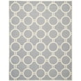 thumbnail image 2 of SAFAVIEH Cambridge Joss Geometric Wool Area Rug, Silver/Ivory, 9' x 12', 2 of 6