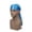 Light blue, variant on Summer Sales Under $5 Wine Red Hijab Turban GIJNRIUIUA Men's Summer Pure Satin Bread Head and Tail Cap Fashion Scarf Beret Hat