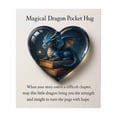 thumbnail image 2 of Magical Dragon Pocket Hug Heart - Shaped Pocket Gift With Card, 1 Card Included, Dragon Themed Pocket Hug For Collectors & Enthusiasts, 2 of 6