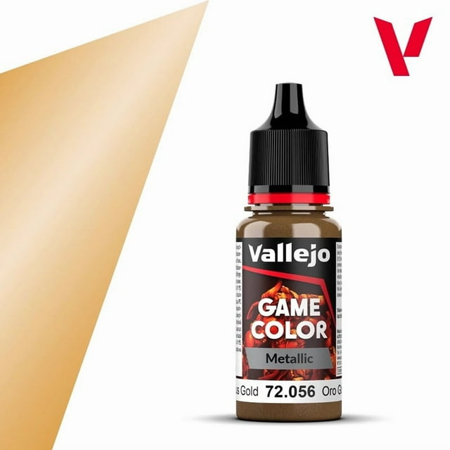 Juego de Pinturas Acrílicas Vallejo Game Color - Kit de Pintura de Miniaturas, 18 ml, Tonos Vibrantes y Saturados, Serie 72.056