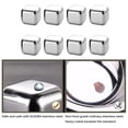 thumbnail image 3 of Bewildely Cubos de hielo de acero inoxidable Piedras de enfriamiento reutilizables Whisky Wine Keep Cold Drink Kits de equipo de elaboración de vino Numero 3 Bewildely HA024613-03, 3 of 6