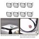thumbnail image 2 of Yuarrent Cubos de hielo de acero inoxidable Piedras de enfriamiento reutilizables Whisky Wine Keep Cold Drink Kits de equipo de elaboración de vino Numero 3 Yuarrent HA024613-03, 2 of 5