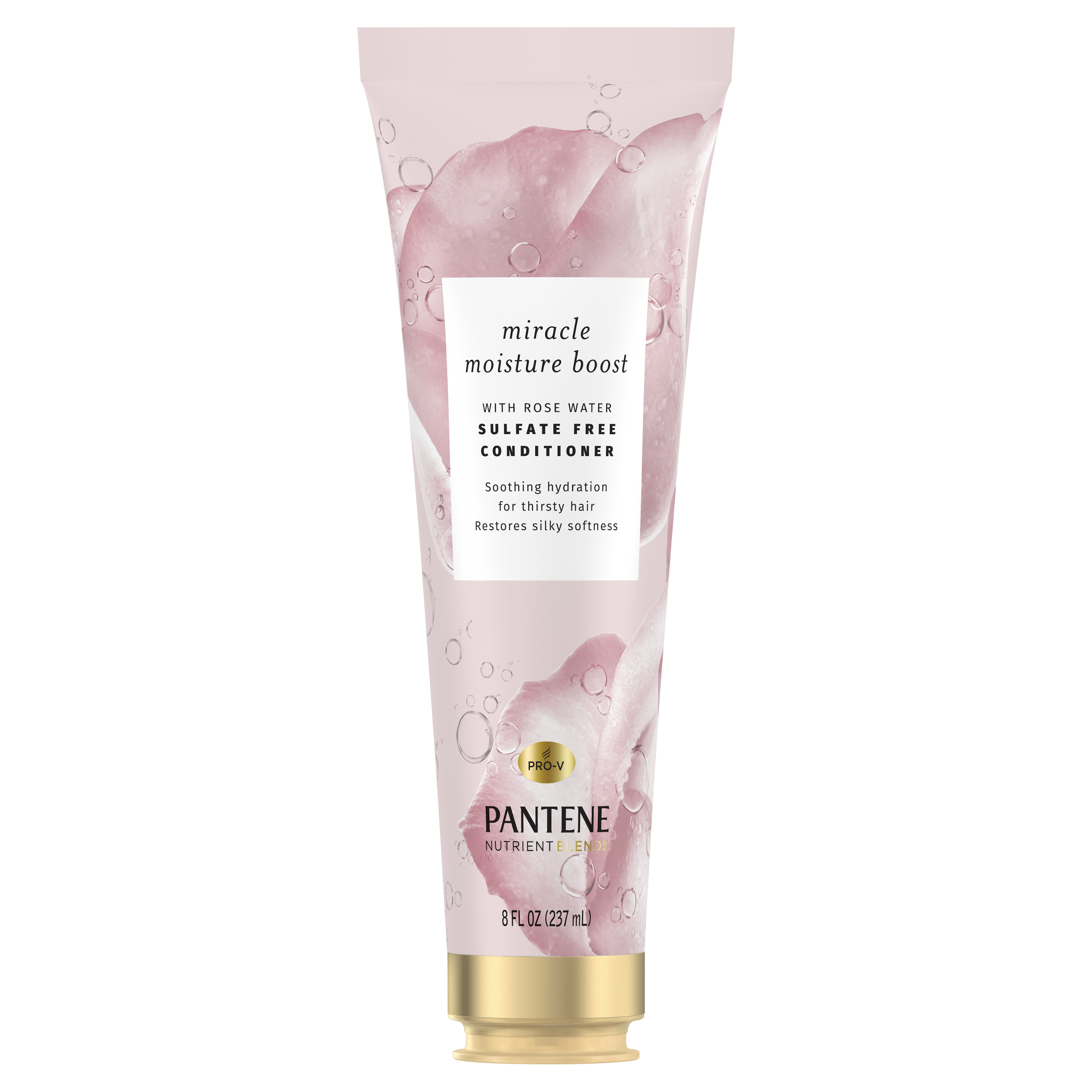 Pantene Nutrient Blends Moisture Boost Rose Water Conditioner, 8.0 fl