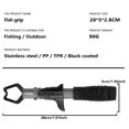 thumbnail image 4 of Stainless Steel Fishing Gripper Professional Fishing Lip Grabber Tool, Fish Grabber Clip Fish Control Tackle Other, 4 of 6