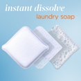 thumbnail image 5 of evo Free & Gentle Tiles Fragrance-Free Hypoergenic Laundry Detergent Fiber Tiles for Sensitive Skin Works on 100% of Common Stains Safe for Machines and Water Conditions, 40 Count, 5 of 5
