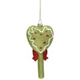 thumbnail image 7 of Northlight 6" Glitter Shatterproof Heart Lollipop Christmas Ornament - Green/Red, 7 of 7
