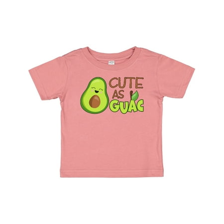 

Inktastic Cute As Guac Funny Avocado Gift Baby Boy or Baby Girl T-Shirt