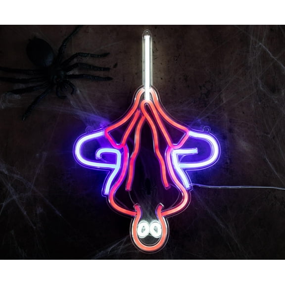 Marvel Spider-Man Hanging LED Neon Wall Light Sign