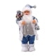 thumbnail image 2 of Figura de Papá Noel, muñeca navideña, decoración clásica de 60 cm de altura, decoración navideña navideña, estante interior, decoración de escritorio, 2 of 9