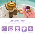 thumbnail image 6 of MERRYHAPY 1Pc Colored Stainless Steel Tea Infuser Home Tea Strainer Fine Mesh Filter, 6 of 8