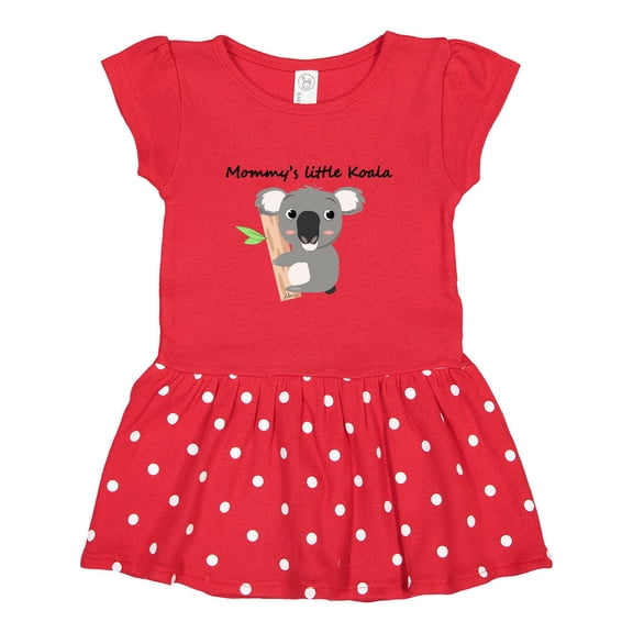Inktastic Mommy's Little Koala Girls Toddler Dress