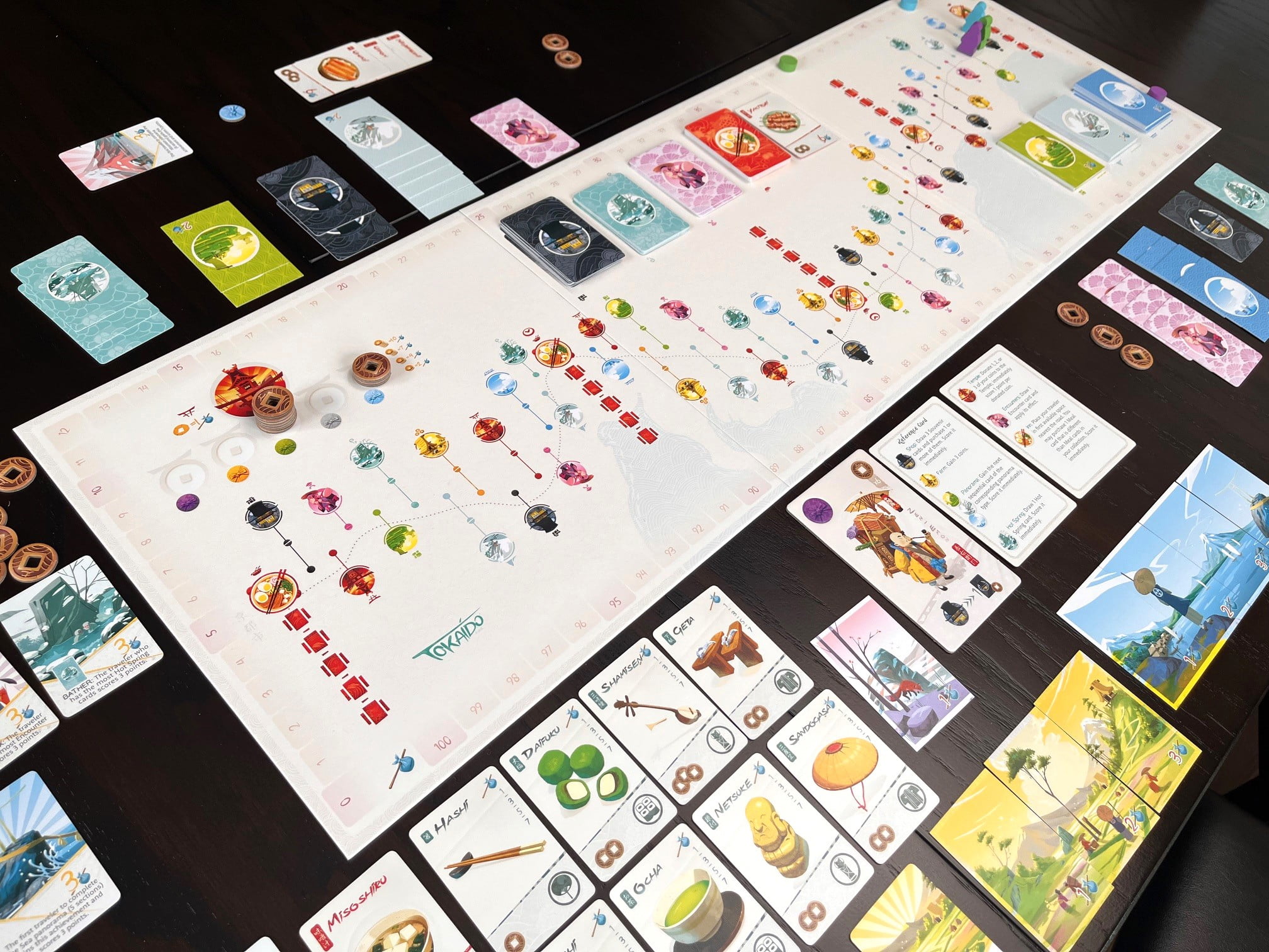 Tokaido by Antoine Bauza - A Zen Strategy Board Game About Traveling in Japan, from Stonemaier Games