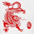 thumbnail image 3 of CafePress - Asian Dragon Kids Shirt - Light T-Shirt Kids XS-XL, 3 of 4