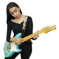thumbnail image 2 of Correa para guitarra Strap o Tahali para guitarra acústica, bajo eléctrico, guitarra eléctrica Kidam  Yute timbres cafes, 2 of 4