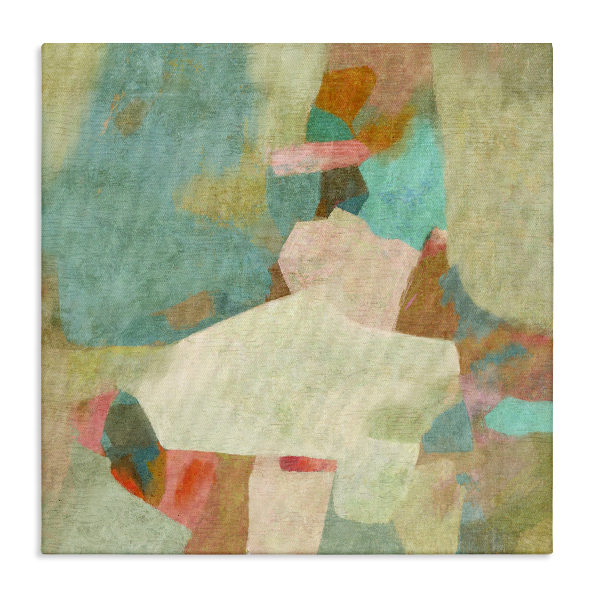Stupell Industries Bedtime Story Subtle Abstraction Canvas Wall Art design by Suzanne Nicoll 24 x 24