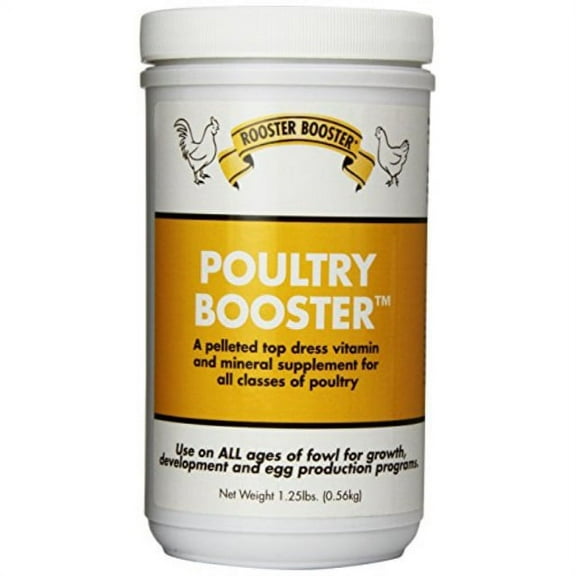 rooster booster poultry booster, 1.25-pound