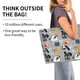 thumbnail image 2 of Balery Dog Bolsa Tote Estilo Estético con Cremalleras, Bolsa de Hombro, Bolsa de Compras Grande y Plegable, 2 of 8