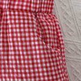 thumbnail image 6 of Kaprioy Baby Boy Outfits Toddler Boys Summer Clothes Short Sleeved Cute Truck Embroidery T-Shirt Plaid Shorts Baby Boys Outfits, 6 of 6