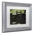 thumbnail image 4 of Trademark Fine Art "Marsh Reflections" Canvas Art by Kurt Shaffer, White Matte, Silver Frame, 4 of 4