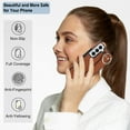 thumbnail image 4 of Allytechgroup Galaxy S22 Plus Case with Keychain, Luxury Girly PU Leather Back Cover Bracket Stand Shockproof Bumper Drop Proof Phone Case Cover for Samsung Galaxy S22 Plus, Brown, 4 of 8