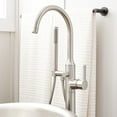 thumbnail image 6 of Signature Hardware 951348-Lv Lentz Floor Mounted Tub Filler Faucet - Gold, 6 of 7