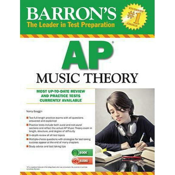Pre-Owned Barron's AP Music Theory with MP3 CD (Paperback) 1438073895 9781438073897