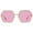 Fuschia, variant on Versace Dark Gray Geometric Ladies Sunglasses VE2248 126187 58