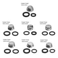 thumbnail image 3 of Faucet Aerator Connector Metal Outside Inside Thread Water Saving Adaptor Kitchen Faucet 16/18/20/22/24/28/mm To 22mm With Gasket For Bathroom Or Kitchen ,Water Saving, 3 of 6