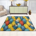 thumbnail image 5 of Ryvnso Doodle Parrot-7 Area Rug Floor Mats Non-Slip Home Carpet 80 x 58 inch, 5 of 7